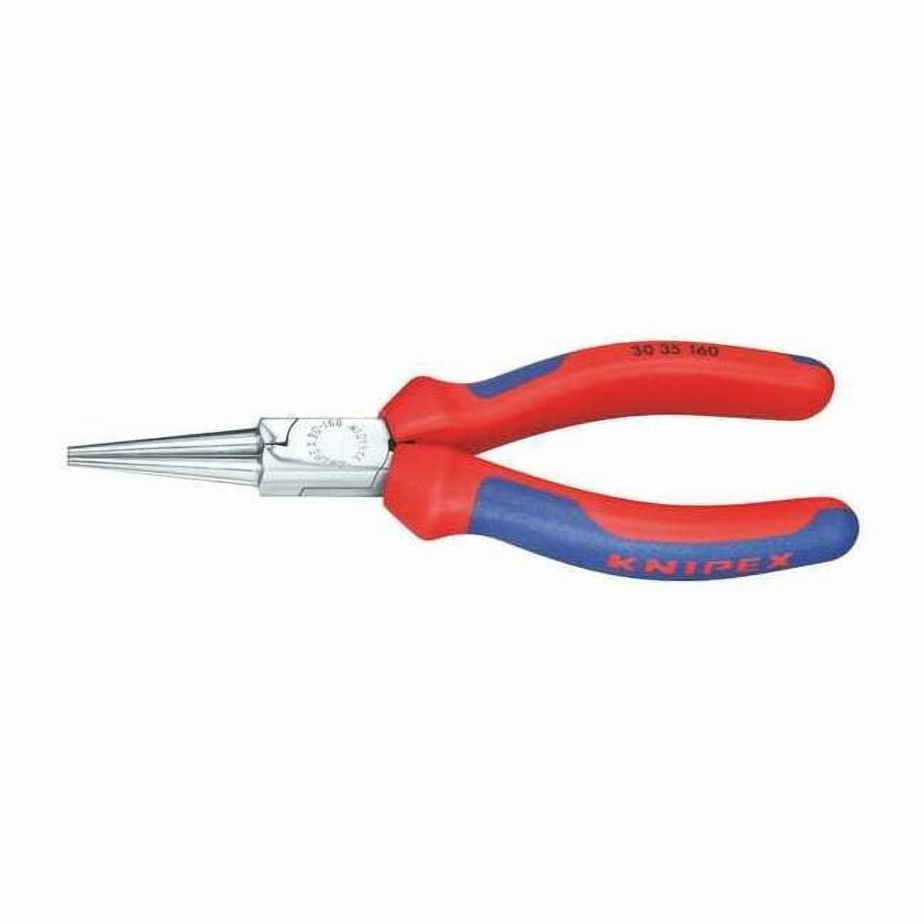 6 1/4 in 30 Long Nose Plier Multi-Component Grip Handle 30 35 160