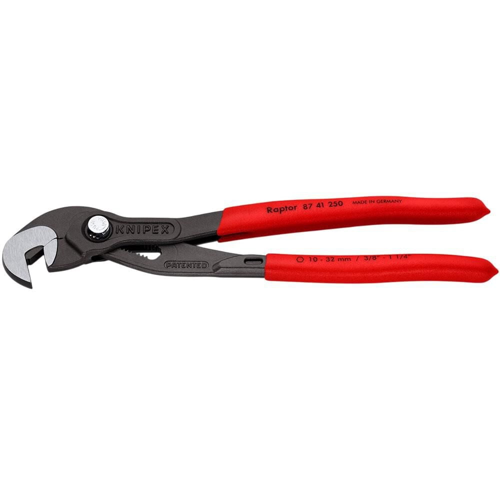 Knipex Multiple Slip Joint Spanner Raptor Pliers 250Mm