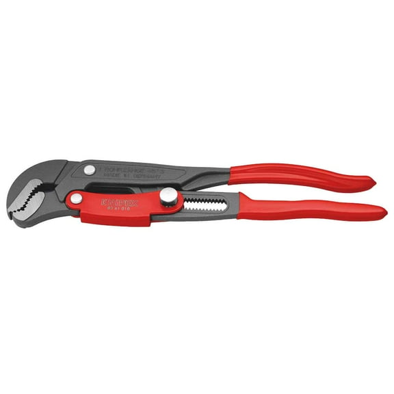 KNIPEX 83 61 010 S-Type Pipe Wrench with Rapid Adjustment 1" 330 mm, Spannweite 42 mm : KNIPEX