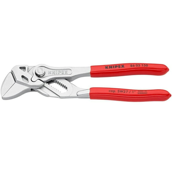 Knipex Pliers Wrench Chrome Plated Head 150Mm