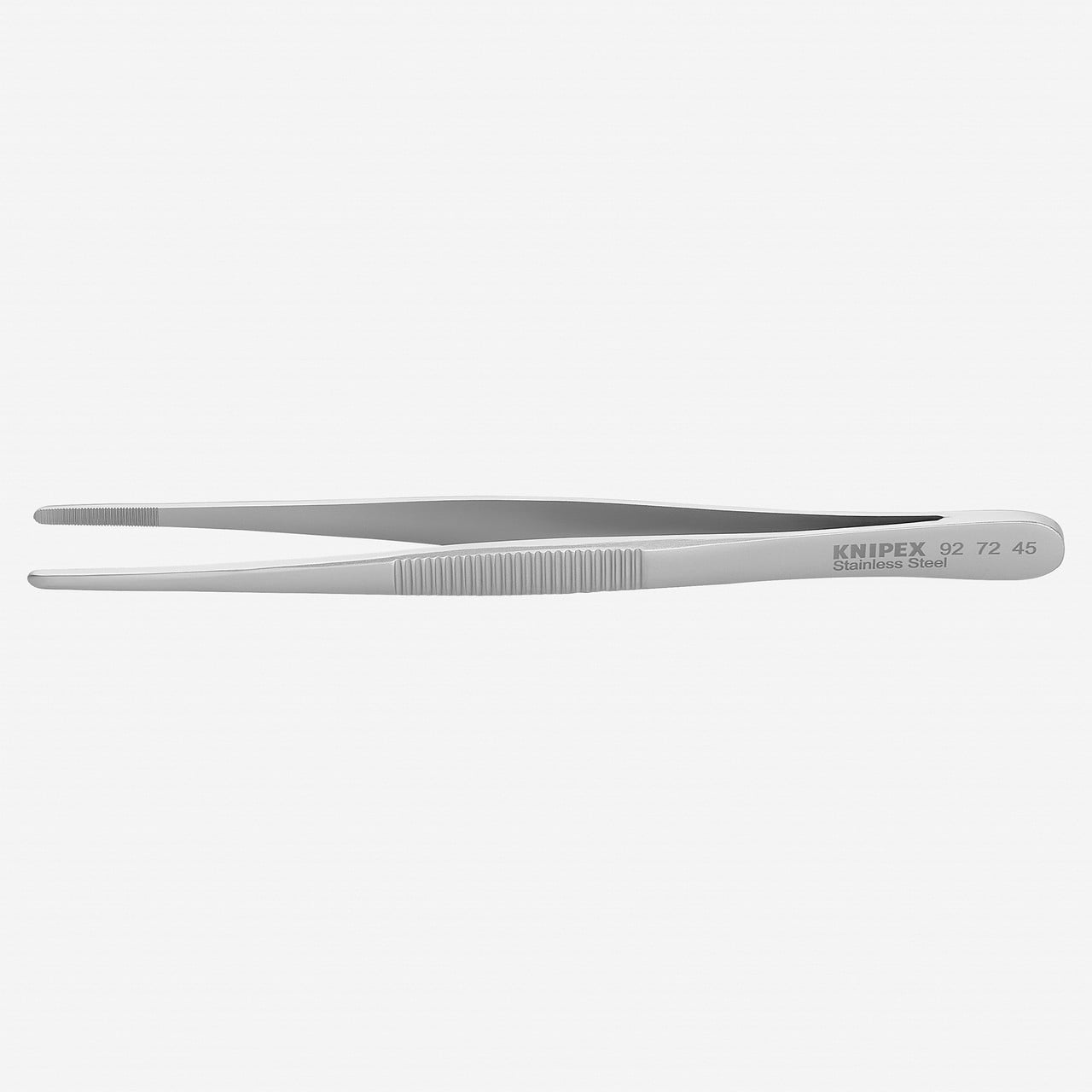 Knipex Precision Blunt Shape Tweezers, Acid-Proof, 3.5 mm