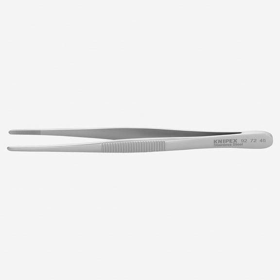 Knipex Precision Blunt Shape Tweezers, Acid-Proof, 3.5 mm