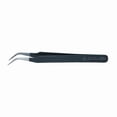 thumbnail image 1 of Knipex Precision ESD Tweezers Needle Point Sickle-shaped, 1 of 1
