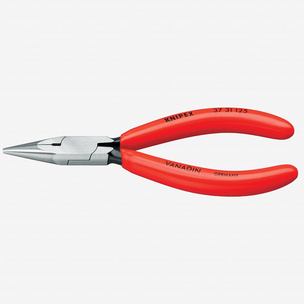 Knipex Precision Mechanic's Gripping Pliers (half-round jaws) - Plastic Grip