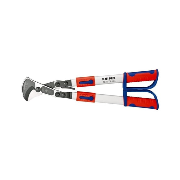 Knipex Ratchet Cable Cutter,Center Cut,22 In 95 32 038