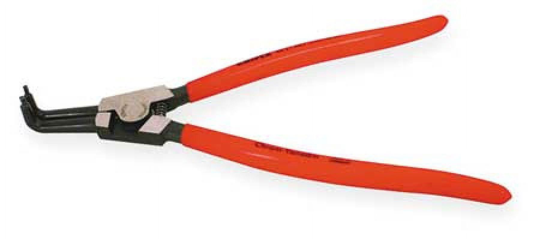 Knipex External Retaining Ring Plier, Tip Angle: 90°, Tip Dia.: 0.125"