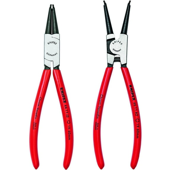 Knipex Retaining Ring Plier Set Chrome Vanadium Steel 9K 00 80 18 US