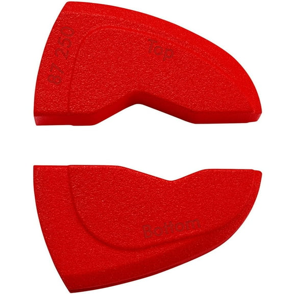 Knipex Smooth Surface Red Plastic Jaw Protectors For 10 In Cobra Pliers