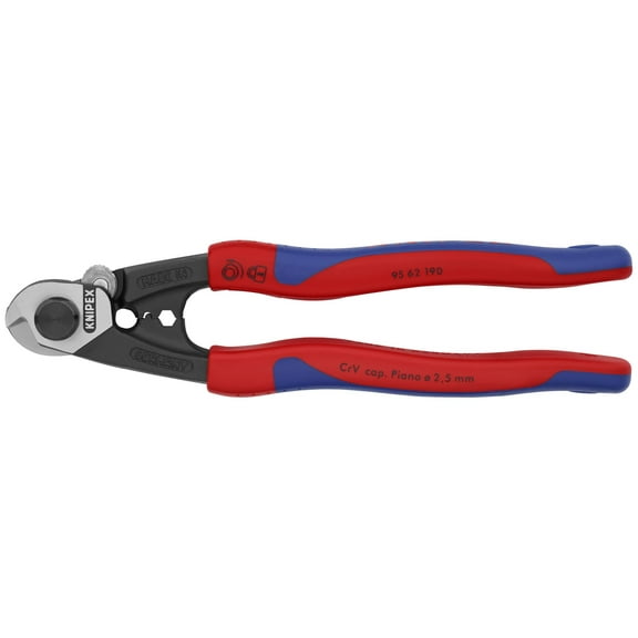 Knipex Tools 95 62 190 Wire Rope Cutters