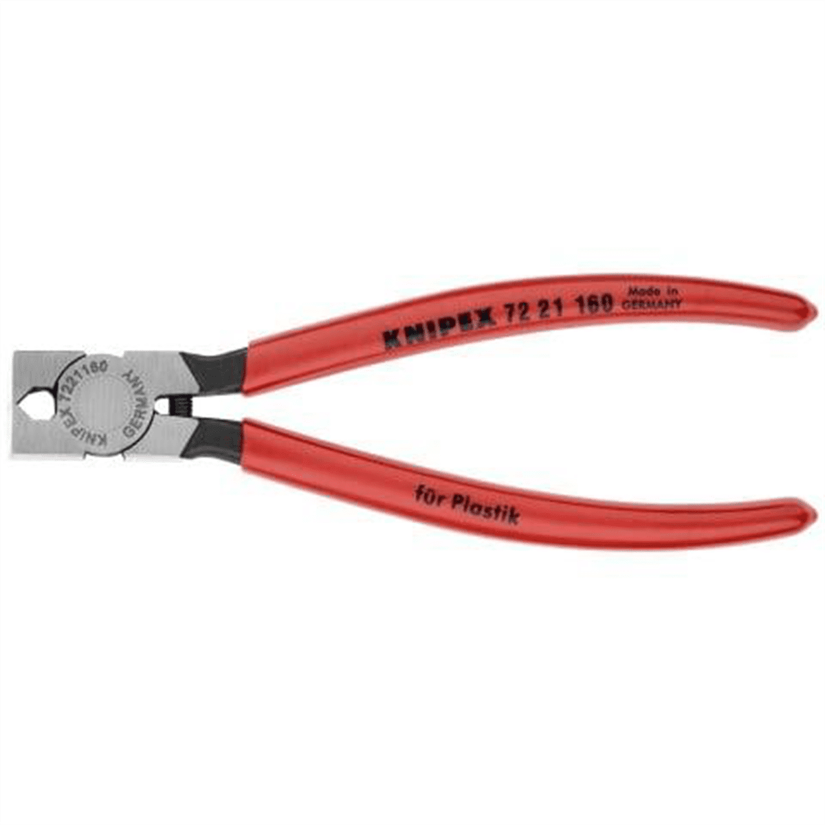 KNIPEX Diagonal Pliers for Flush Cutting Plastics 85&deg; Angled 6 1/4 Inch