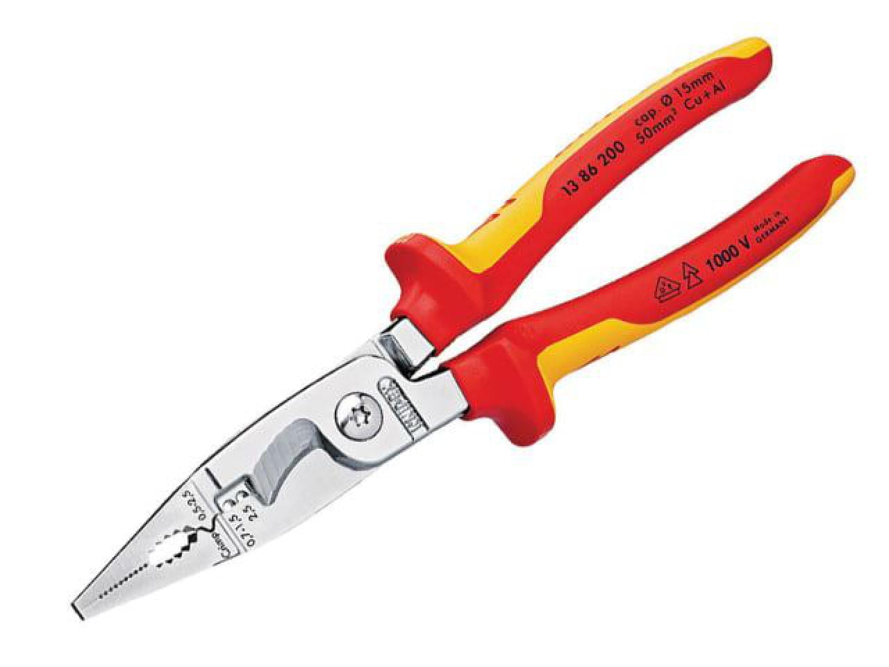 Knipex Vde Multifunctional Installation Pliers