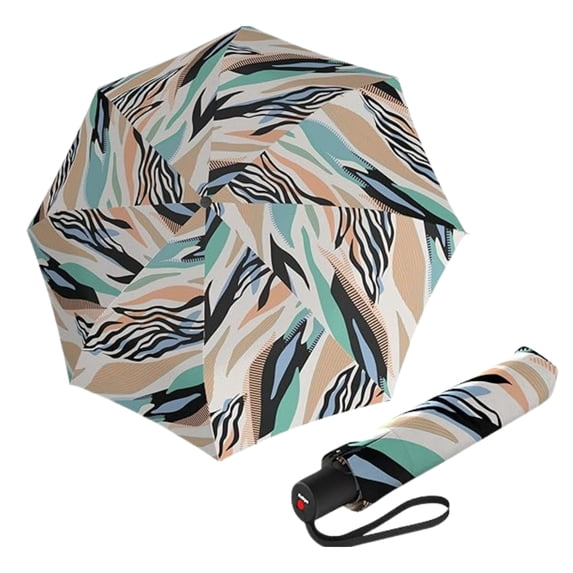 Knirps A.200 Medium Duomatic Windproof Rain Umbrella for Adults in Wild – Automatic Open Close Design, 38.5" Wind Resistant Canopy, Durable Steel Frame, Travel Case Included