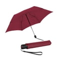 thumbnail image 1 of Knirps U.200 Ultra Light Automatic Rain Umbrella in Bordeaux – One-Touch Auto Open/Close, Wind-Tunnel Tested, 37in Canopy, Aluminum Fiberglass Frame, Pocket-Size Travel Umbrellas, Cover Included, 1 of 7
