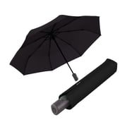 Knirps Vision Duomatic Rain Umbrella with Gift Box   11oz Compact Auto Open Close, 38" Canopy, Windproof 75mph, Recycled PET Fabric, Bioplastic Handle, PFC-Free Water Repellent Coating - Root
