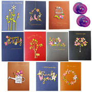 Set of Assorted blank cards All occasions Greeting cards with envelopes 4X6 Inches Blank note cards Birthday House Warming