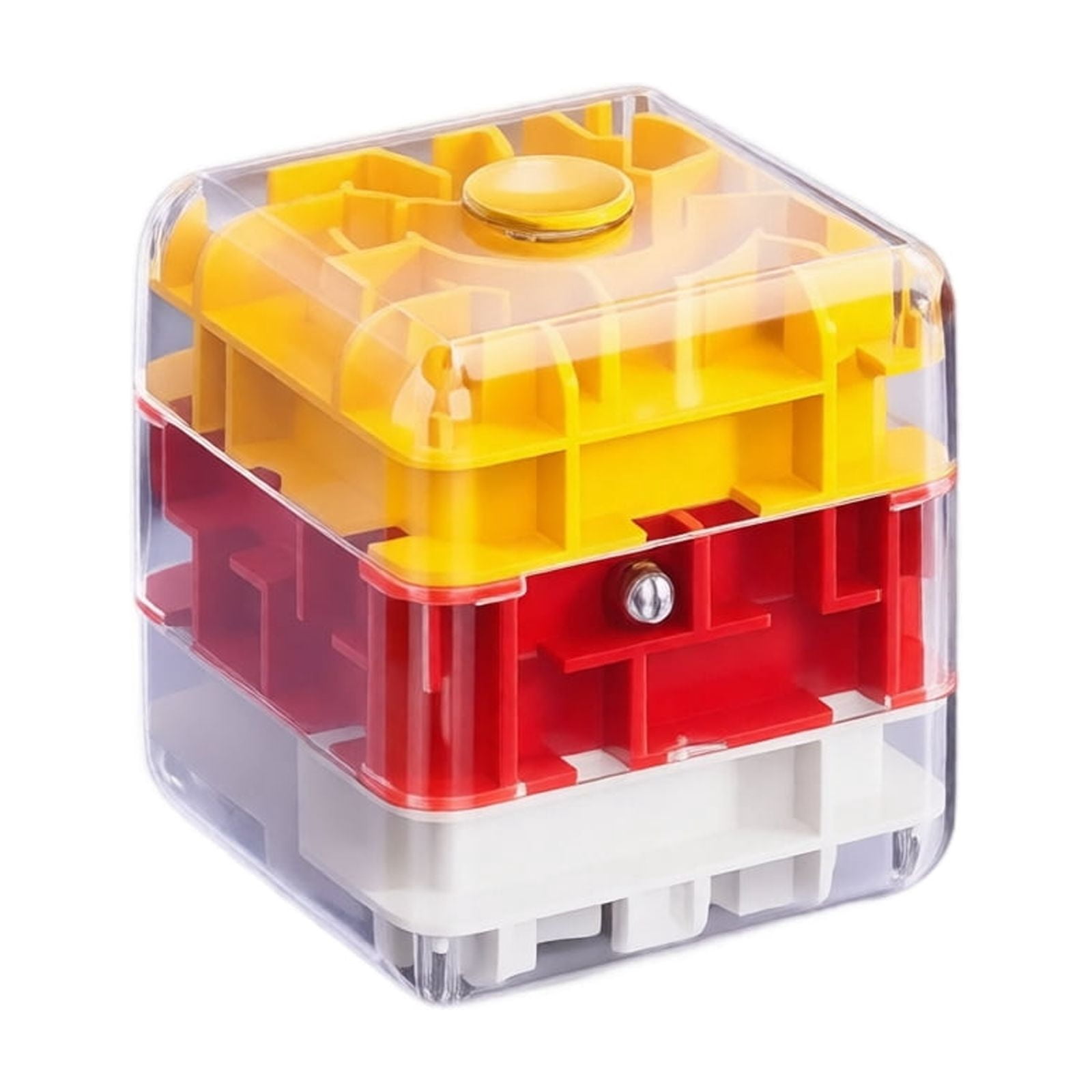 Knisume 3D Rotating Ball Maze Puzzle — Educational Teaser Toy, Spatial ...