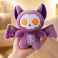 thumbnail image 1 of Knisume Halloween Toys Plush Toy Stuffed—Dark Night Skeleton Bat Animal for Decoration and Gifts, Spooky Gothic Bat Plushies for Party Decor and Collectors, 1 of 5