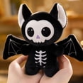 thumbnail image 1 of Knisume Halloween Toys Plush Toy Stuffed—Dark Night Skeleton Bat Animal for Decoration and Gifts, Spooky Gothic Bat Plushies for Party Decor and Collectors, 1 of 4