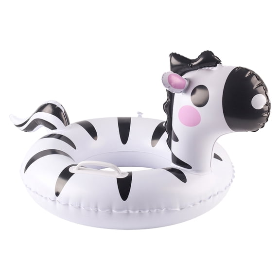 Knisume Inflatable Pool Float with Comfort Handles - Cute Swim Raft for Water Relaxation, Summer Beach & Pool Floatie, Durable Vinyl Floating Lounger for Outdoor Water Play