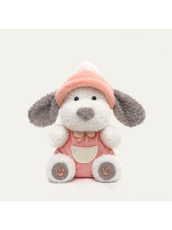 Keychain Plush Cute Doll Pendant - Plush Bag Charm Spring Summer Limited Ruby Dog Stuffed Animal, Adorable Gift for Fans and Collectors