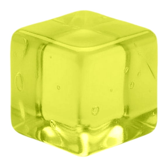 Knisume Mini Stress Ball Squishy Toy - Soft Gel Fidget for Work, Slow Rise Squeeze Toy, Anxiety Relief Office Desk,Yellow