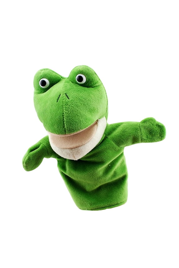 Plush Toy Stuffed Animals – Open Mouth Hand Puppet Plushies, Movable Mouth Plush Toy Interactive Plush Bag Charm Style,U