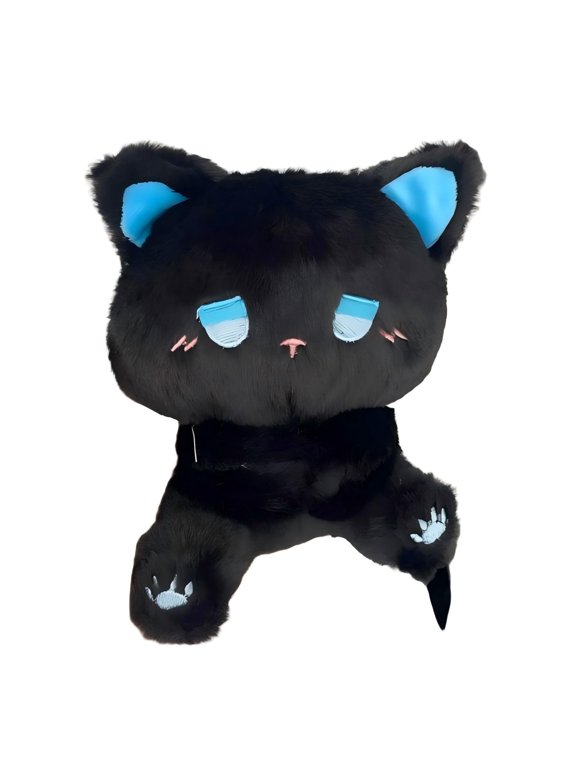 Stuffed Animals, Plush Throw Pillow Decor - Soft Plushies for Room, Cute Plush Bag Charm Style, Weighted Stuffed Animals Feel Cushion,Blue