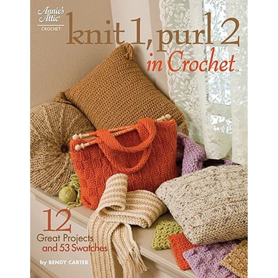 Knit 1, Purl 2 in Crochet (Paperback)