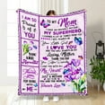 Knit Blanket Throw Birthday For Mom For Mom For Mom Day Blanket From