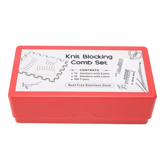 Knit Blocking Comb Set for Knitting and Crochet Projects Needlework
