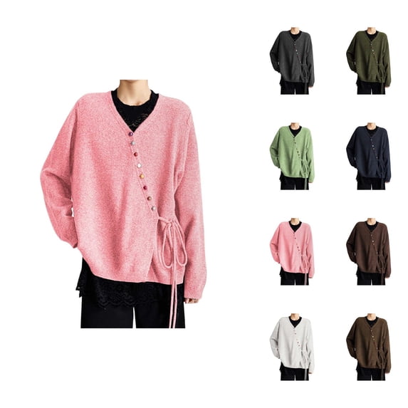 Knit Cardigan Sweater Soft Warm Oversized Open Front Long Sleeve Cozy Casual Fall Winter Top Outwear Cardigan Sweaters for Women