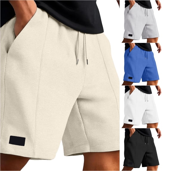 Knit Casual Shorts Breathable Summer Shorts with Pockets Comfortable Elastic Waistband for Outdoor Indoor Wear Mesh Mens Shorts Mens Mens All Clothes Workout Shorts Pack Glitter Foam Short Shorts for