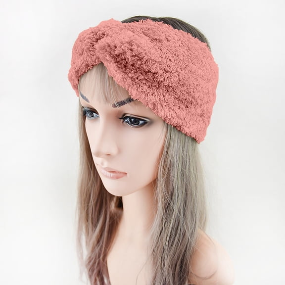 Knit Crochet Headband for Women Ear Warmer Soft Stretch Warmer Headbands Winter Fashion Head Wrap