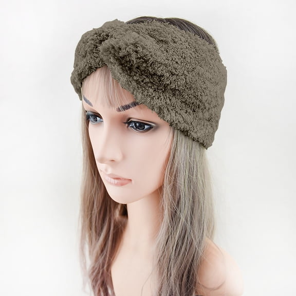 Knit Crochet Headband for Women Ear Warmer Soft Stretch Warmer Headbands Winter Fashion Head Wrap