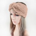 thumbnail image 1 of Knit Crochet Headband for Women Ear Warmer Soft Stretch Warmer Headbands Winter Fashion Head Wrap, 1 of 5