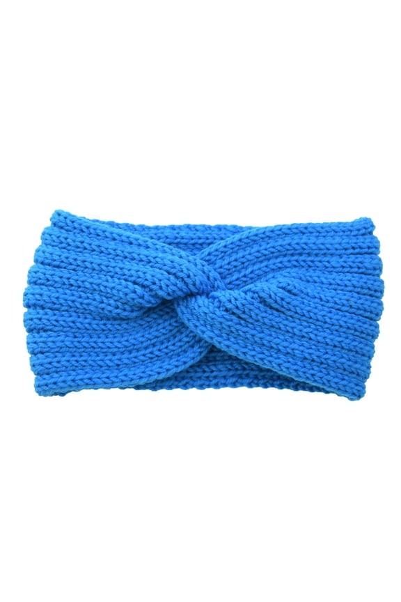 Knit Crossover Headband for Winter, Thermal Ear Warmer Hair Wrap, Sports Headband for Cold Baberdicy, Ideal for Women, Athletes