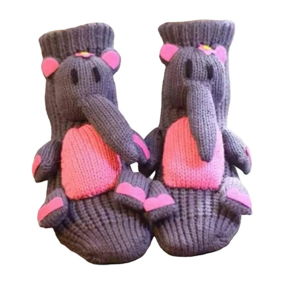 Knit Cute Socks Floor Sock For Christmas Socks Hand Crocheted Winter Warm Multiple Styles Sock For Christmas Gifts For U