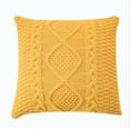 thumbnail image 1 of Knit Decorative Throw Pillow Cover 18''x18'' (With/Without Inserts), 1 of 1