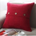 thumbnail image 1 of Knit Decorative Throw Pillow Cover, 1 of 11