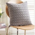 thumbnail image 1 of Knit Decorative Throw Pillow Cover, 1 of 11