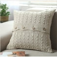 thumbnail image 1 of Knit Decorative Throw Pillow Cover, 1 of 11