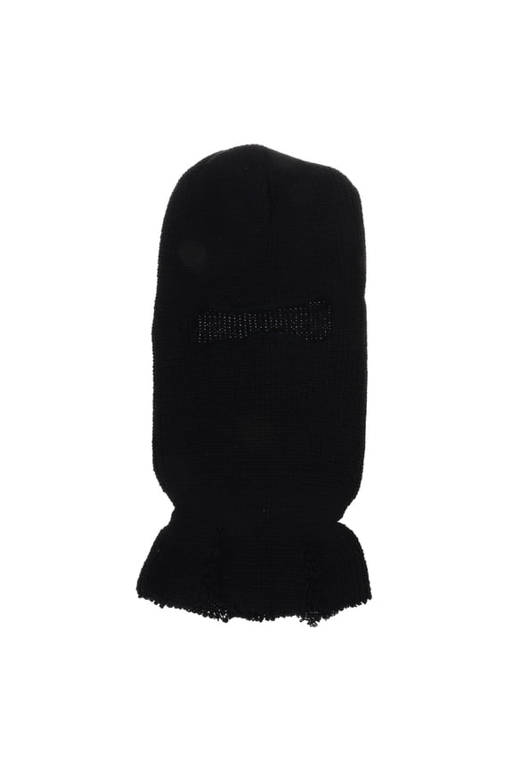 Knit Distressed Knitted Full Face Ski Mask Winter Neck Warmer for Men Women Size Fits All