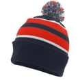 thumbnail image 1 of Knit Fold Over Pom-Pom Beanie, 1 of 2