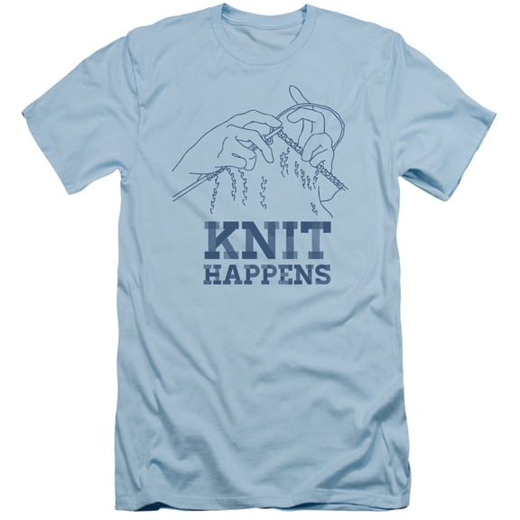 - Knit Happens - Slim Fit Short Sleeve Shirt - XX-Large