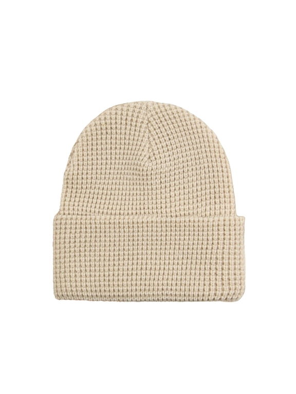 Knit Hats Winter Snowboard Beanie Pom Knit Earflap Hats Skull Beanie 3 in 1 Beanie Hat Thermal Beanie Slouchy Beanie Hat Work Hat Cap Beige One Size