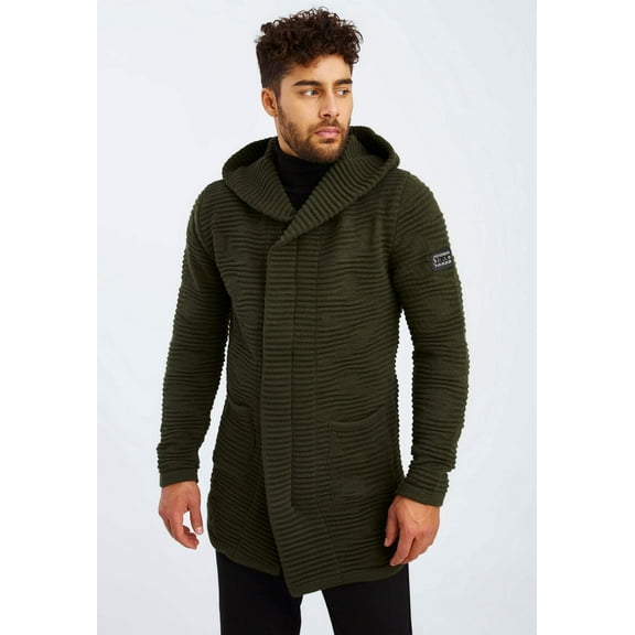 Knit Jacket With Hood