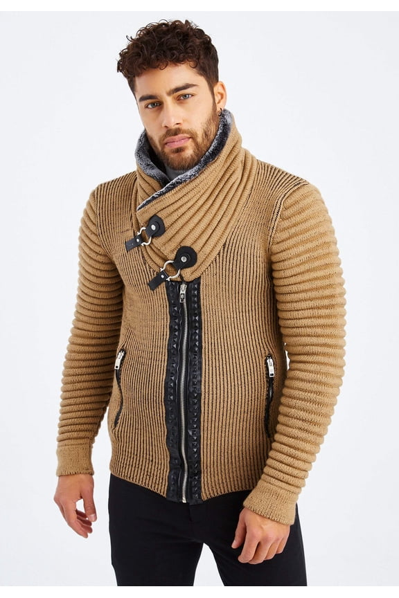 Knit Jacket With Shawl Collar