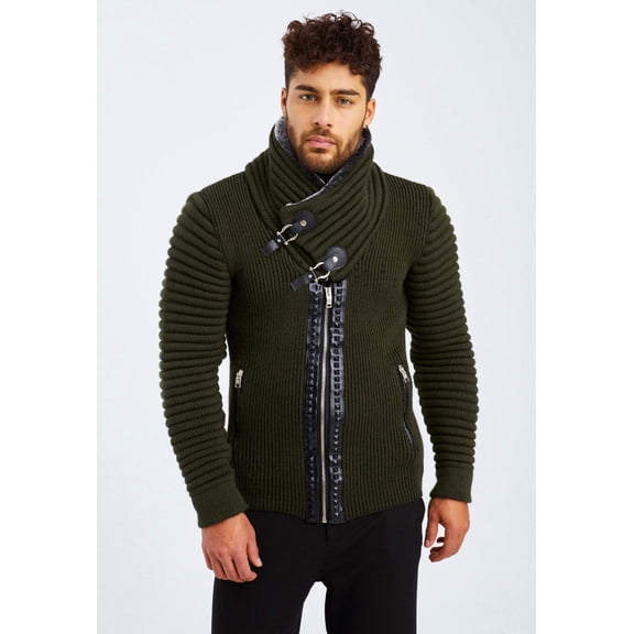 Knit Jacket With Shawl Collar