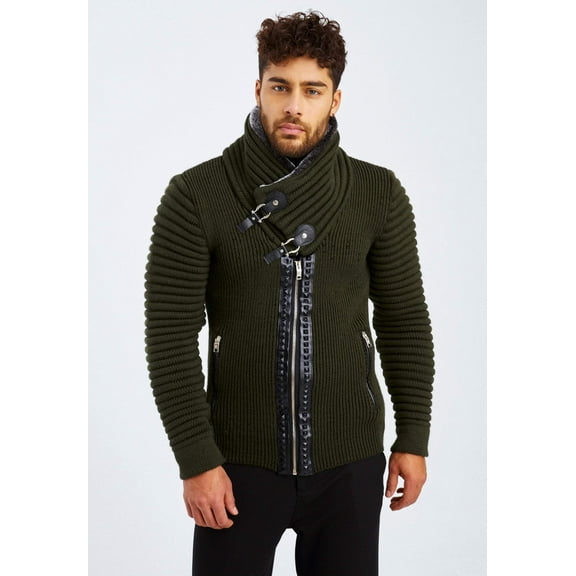 Knit Jacket With Shawl Collar