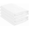 thumbnail image 1 of Knit Jersey 100% Cotton 2 Full XL Fitted Bed Sheets (2-Pack) T-Shirt Comfy, Ultra Soft, Breathable, Hypoallergenic, 15" Deep Pocket, 54" x 80", Fits Full XL Size beds (Full XL, White), 1 of 4